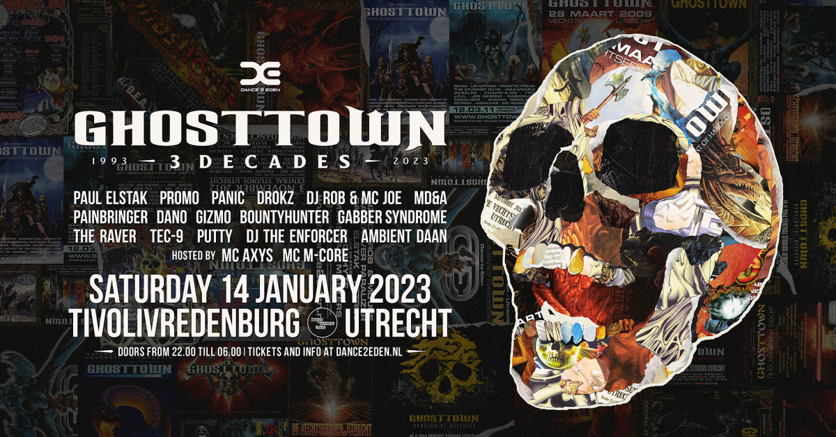 Celebrating 3 decades of Ghosttown in a new location in 2023