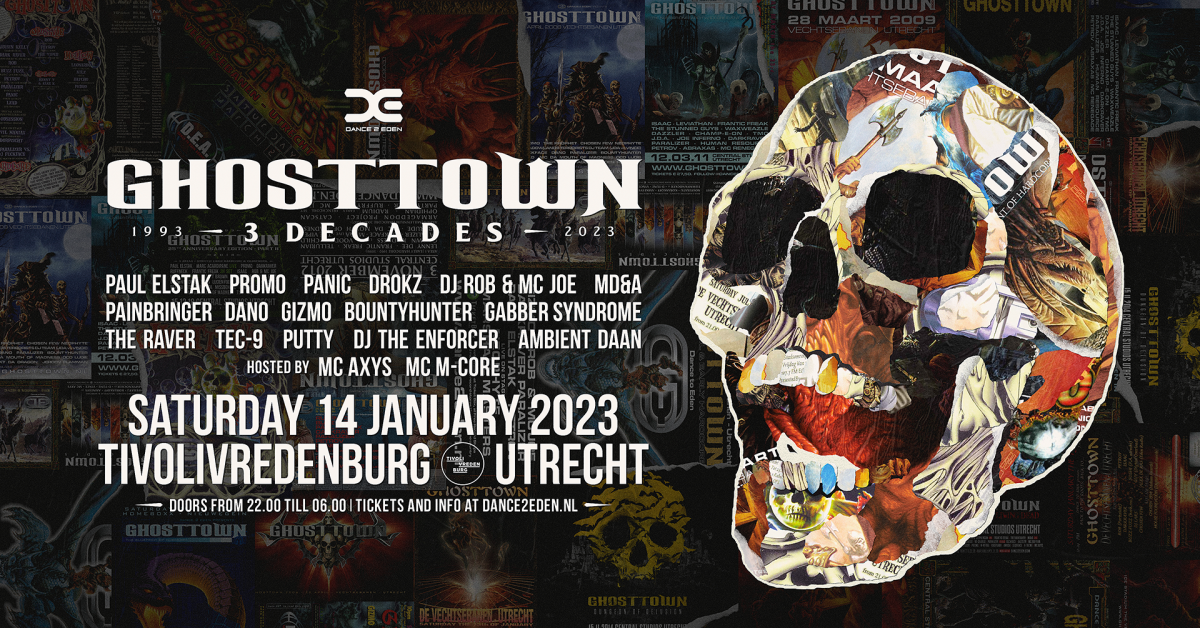 Ghosttown 3 decades line-up release